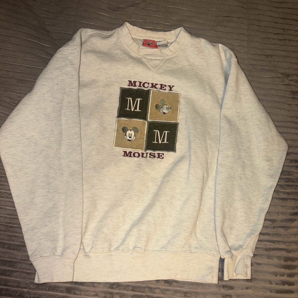 Vintage Mickey Mouse Crewneck Sweater